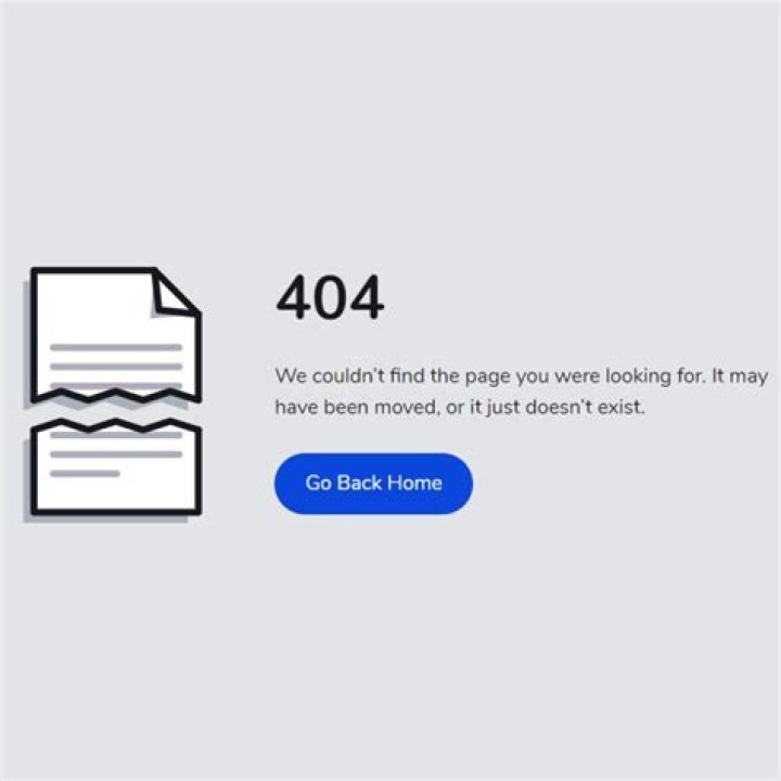 404 Page Not Found