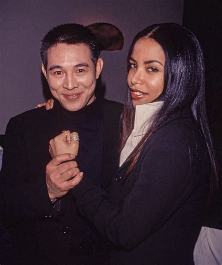 Aaliyah with Jet Li