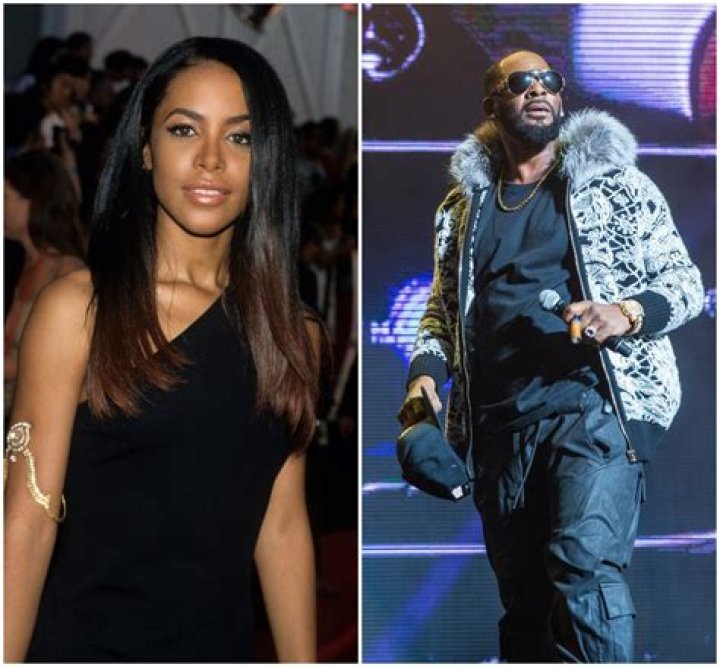 Aaliyah with R.Kelly