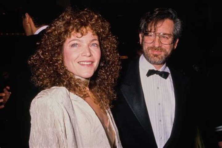 Amy Irving clicked alongside her ex-husband, Steven Spielberg.