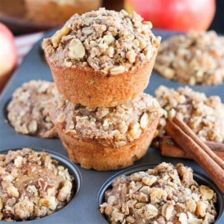 Apple Oatmeal Muffins - Celebrating Sweets
