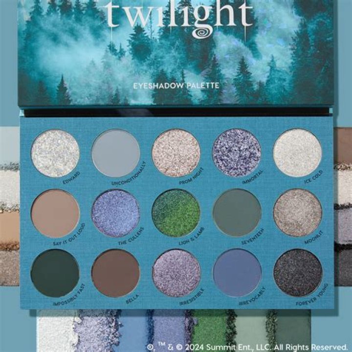 Colourpop Twilight Eyeshadow Palette: A Collaboration with Twilight