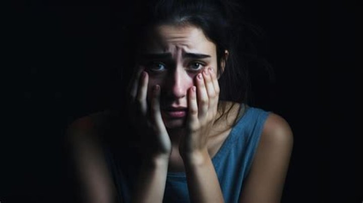 Distraught Woman