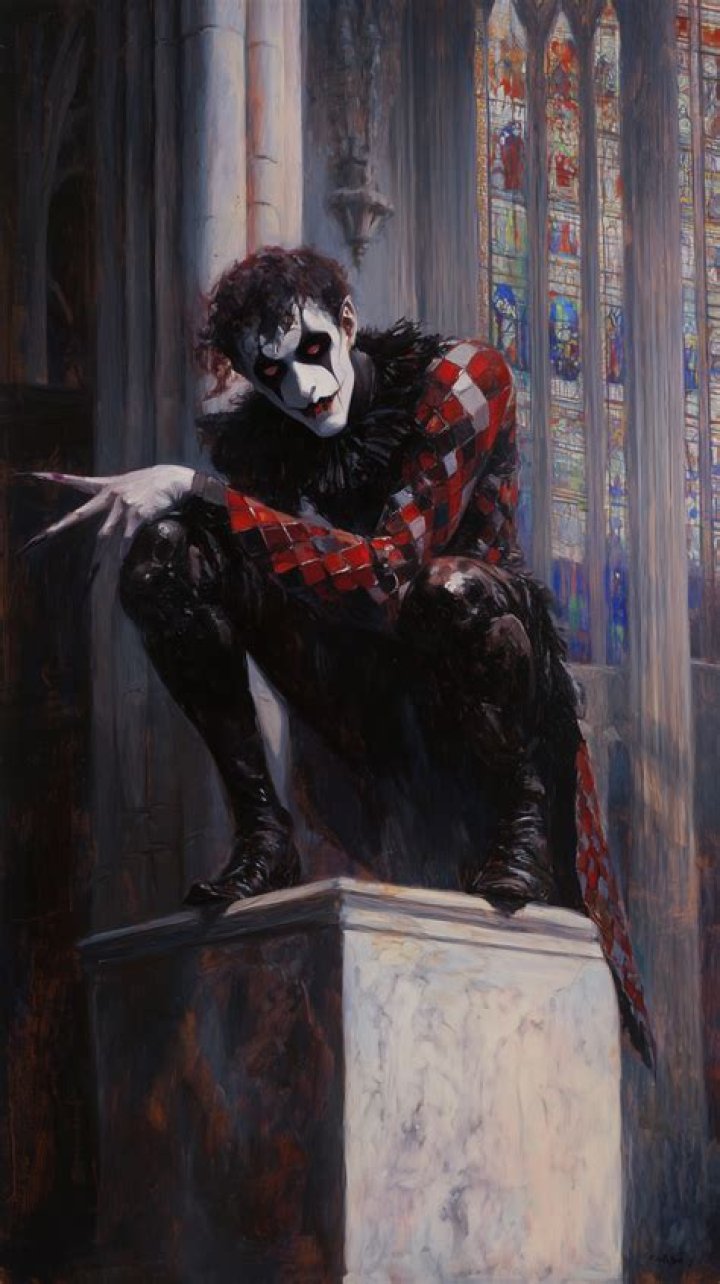 Harlequin Demon / Devil / Sax Player