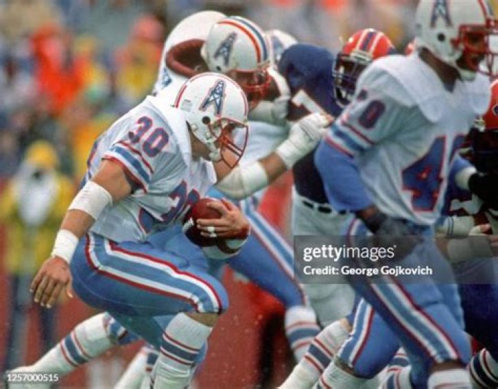 Himself - Houston Oilers Fullback / Himself - Houston Oilers Running Back / Himself - Houston Oilers Running Backs