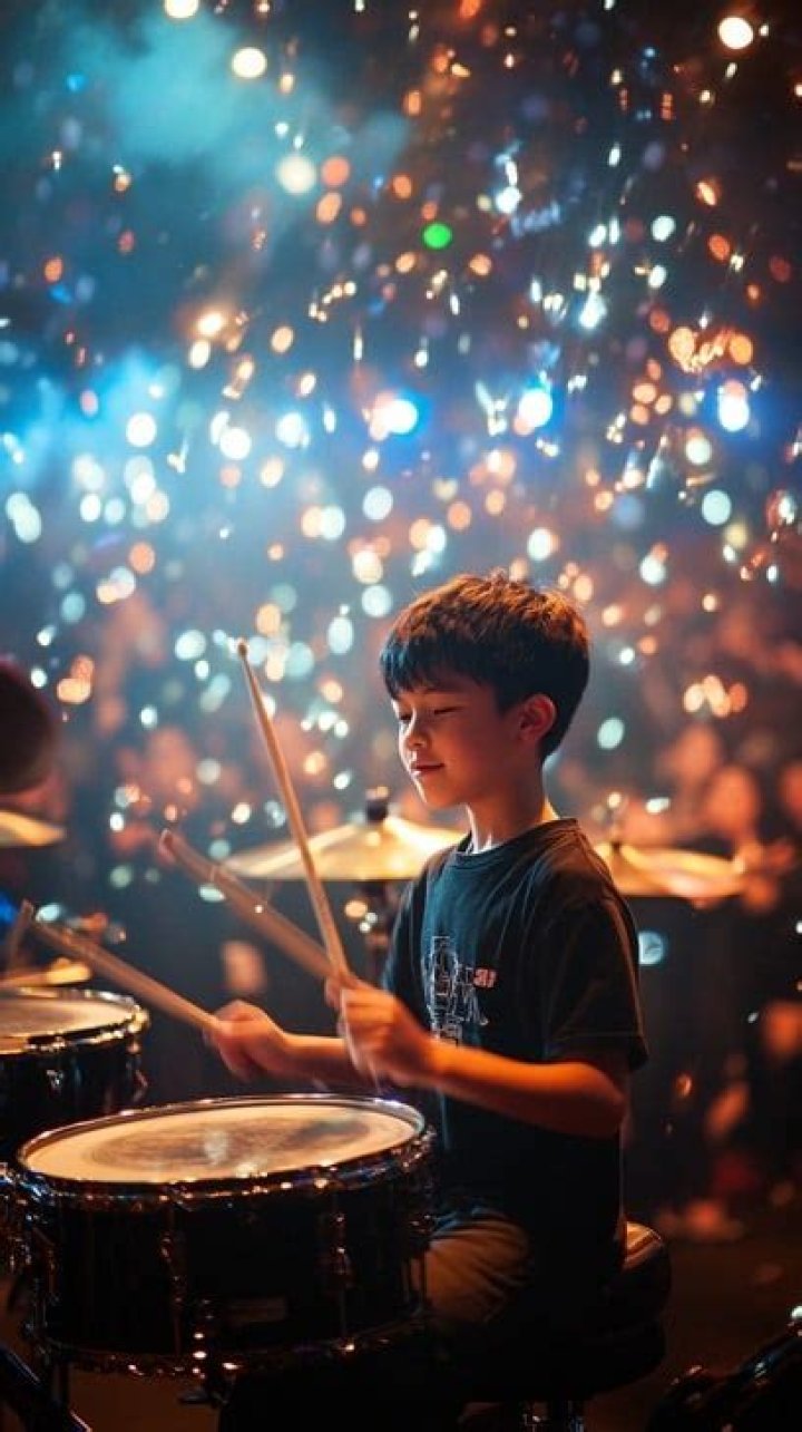 Himself - performing on drums