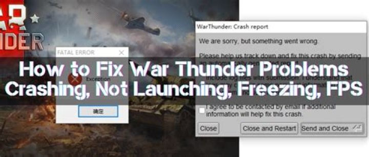 How to Fix War Thunder Error Code 30005