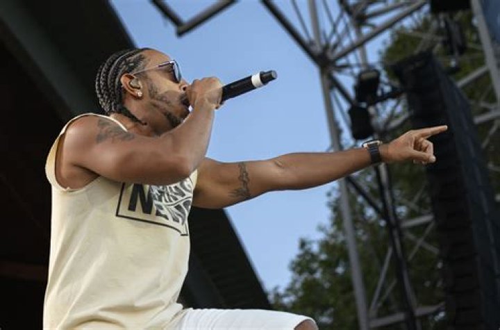 Ludacris on the stage Ludacris on the stage