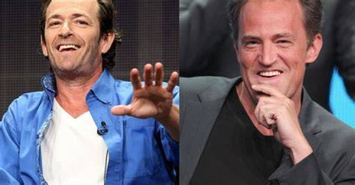 Luke Perry and Matthew Perry