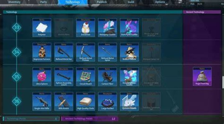 Palworld Technology List and How to Unlock?