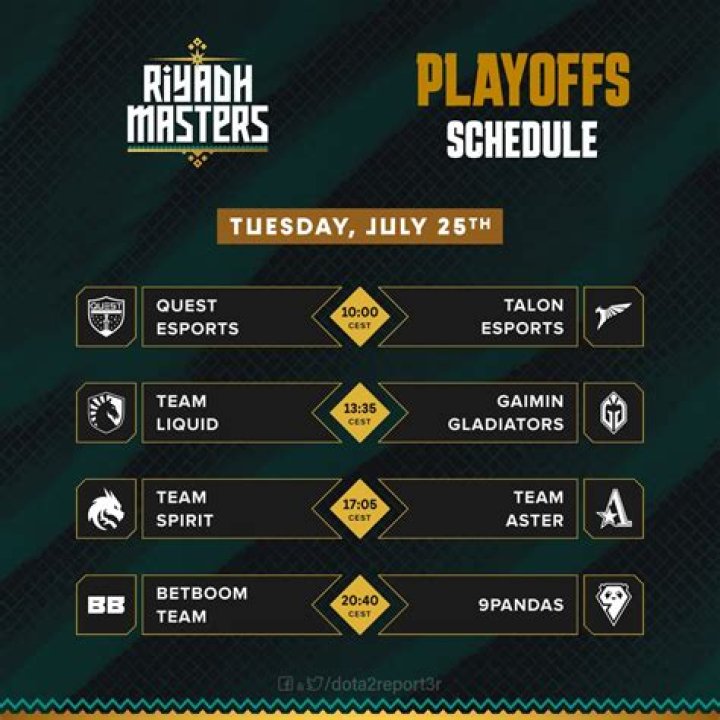 Riyadh Masters 2023: Playoffs, schedule, results, bracket