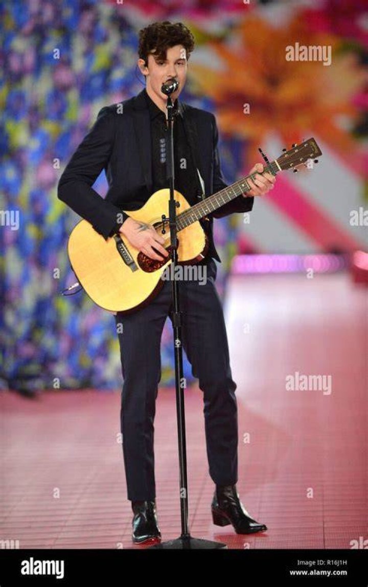 Shawn Mendes runway Shawn Mendes runway