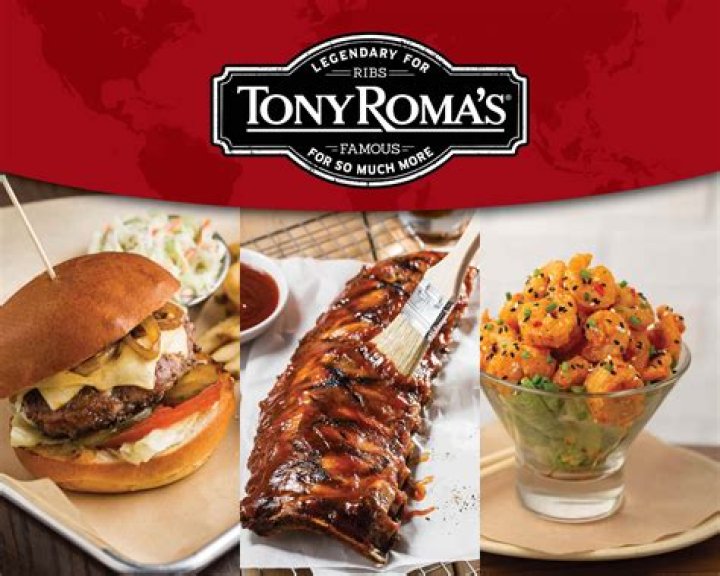 Tony Roma's Menu and Prices