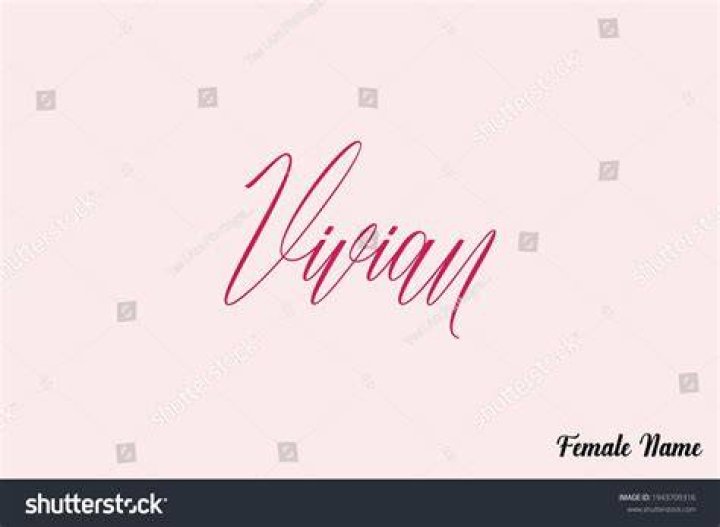 Vivian 'Buster' Marshall
