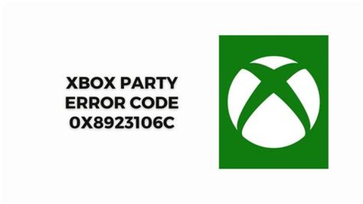 Xbox Error Code 0x8923106C